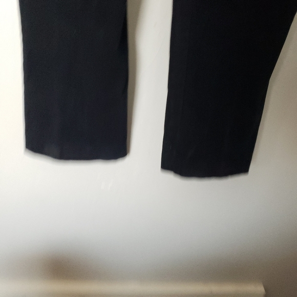 Pendleton Black Velvet Pants 6 Dress Work Slacks - Picture 6 of 7